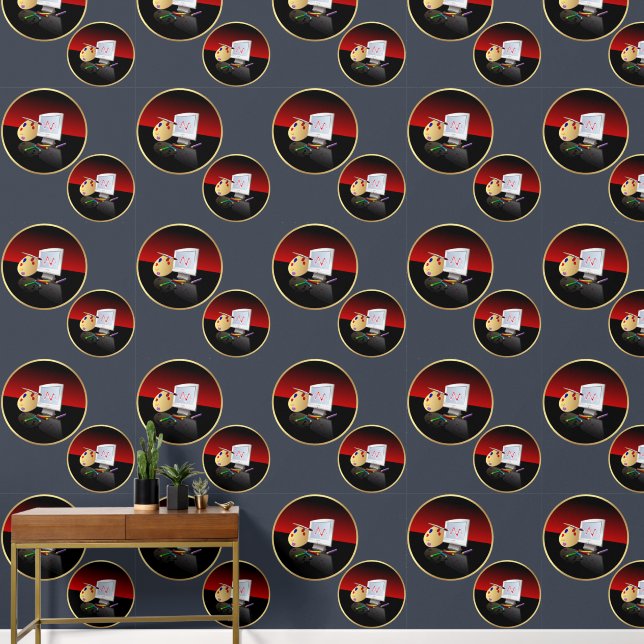Graphic Art Wallpaper (Hallway)