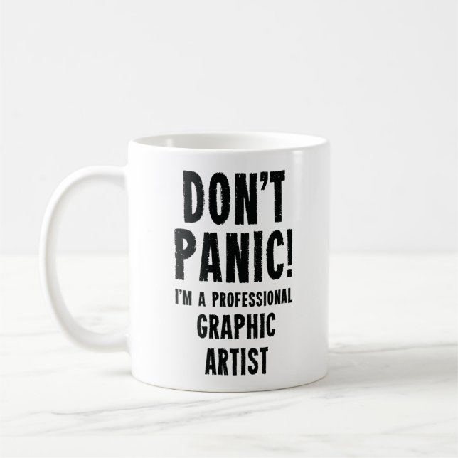 Graphic Artist Coffee Mug (Left)