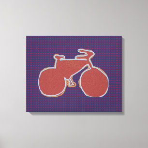 graphic bike decor wall