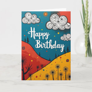 Graphic Birthday Card