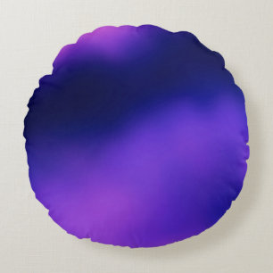 graphic blur modern texture colourful abstract dig round cushion