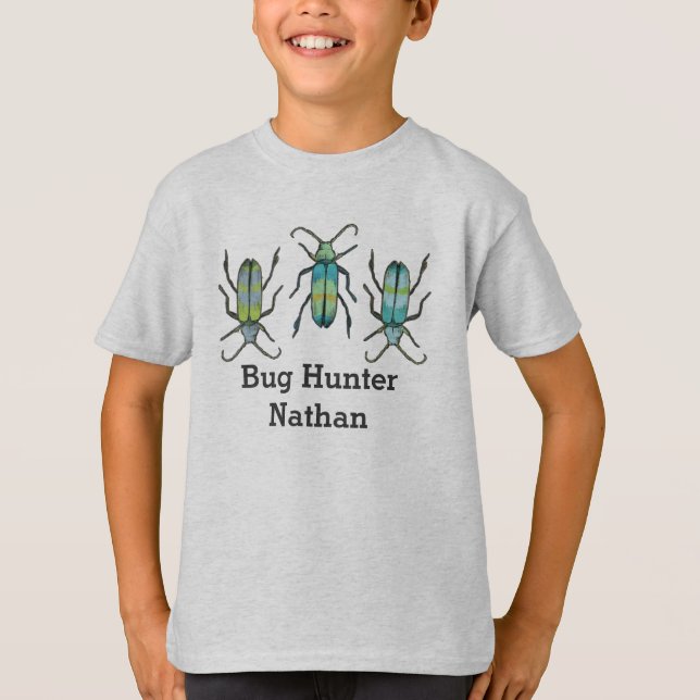 Graphic bugs latipes insect drawing art t-shirt (Front)