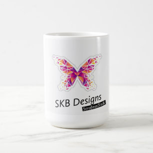 Graphic Butterfly Coffee Mug