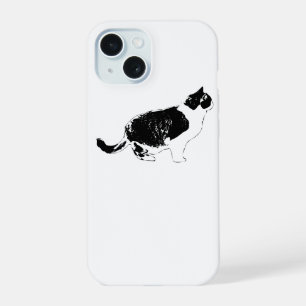 Graphic Cat, Gentle Guard iPhone 15 Case
