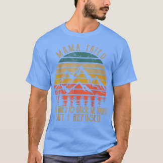 Graphic Country Music Art Mama Tried Vintage Style T-Shirt