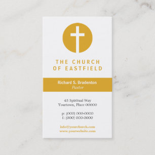 Graphic Cross Business Card