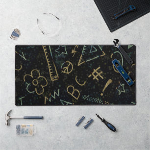 Graphic Decor Backdrop  Desk Mat