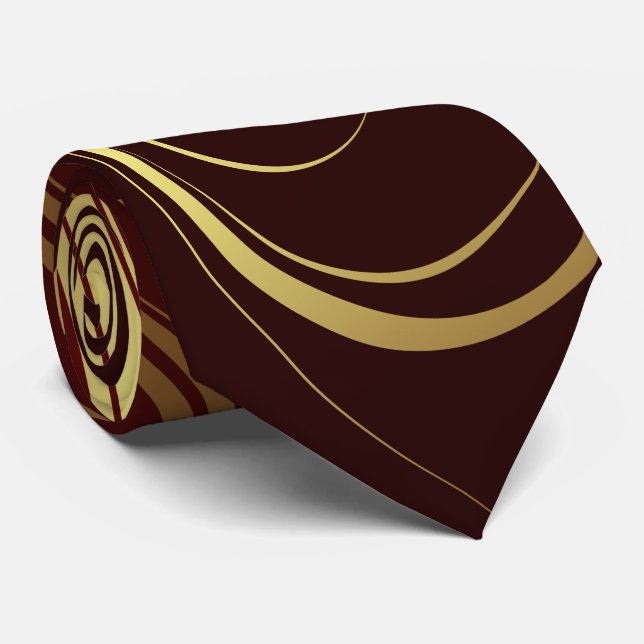 Graphic Design 3 Tie (Rolled)