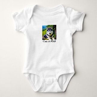 Graphic Design Baby Jumpsuit Wolf