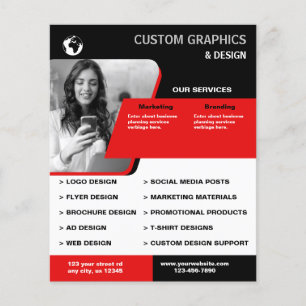 Graphic Design Business Flyer