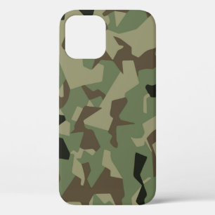 Graphic design Camo khaki iPhone 12 Case