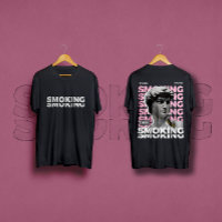 Graphic design David Sculpture Smoking Streetwear