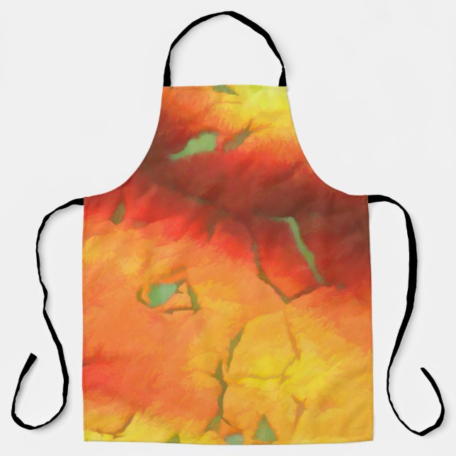 graphic design digital background texture colorful apron (Front)