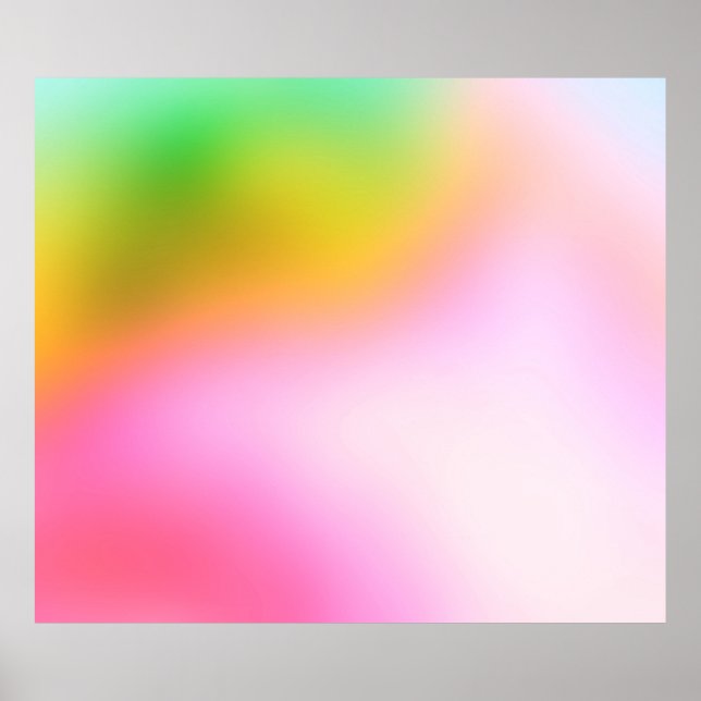 graphic design digital blur background texture col poster (Front)