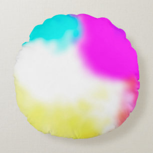 graphic design digital blur background texture col round cushion