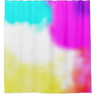 graphic design digital blur background texture col shower curtain