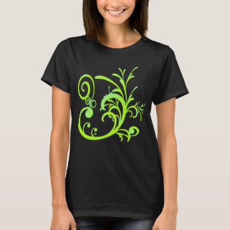 Graphic Design - - Green -Blue T-Shirt