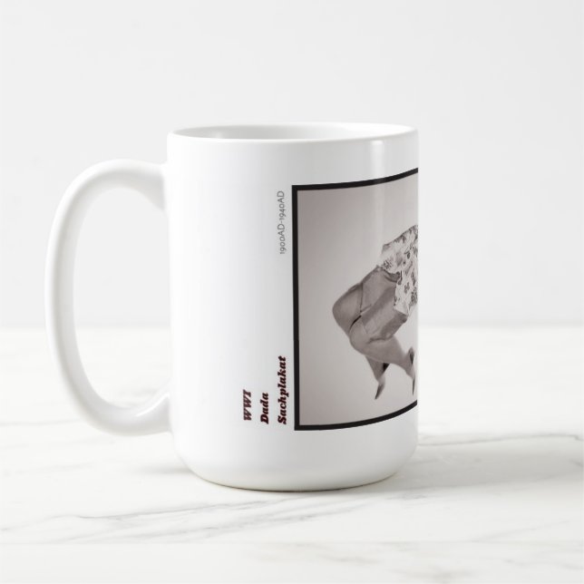 Graphic Design History Mugs: WWI Coffee Mug (Left)