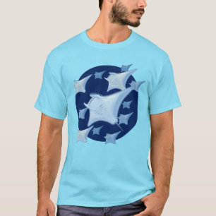 Graphic Design Manta Ray Lover T-Shirt