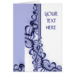 Graphic Design Pattern - white blue + your text