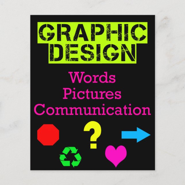 Graphic Design Retail Career Day Flyer (Front)