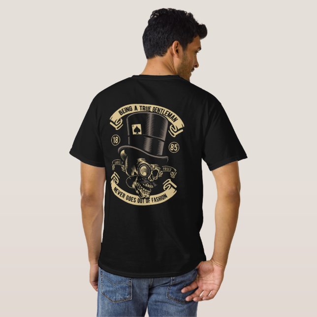 Graphic Design T-Shirt (Back Full)