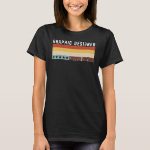 Graphic Designer Job Title Profession Worker Appre T-Shirt