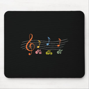Graphic Do Subtle Musical Fa Ti Mouse Mat