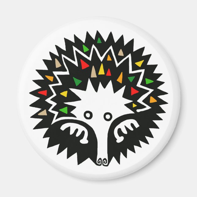 Graphic  ECHIDNA - Wildlife Australia -Monotreme Magnet (Front)