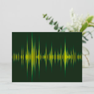 Graphic Equalizer Invitations
