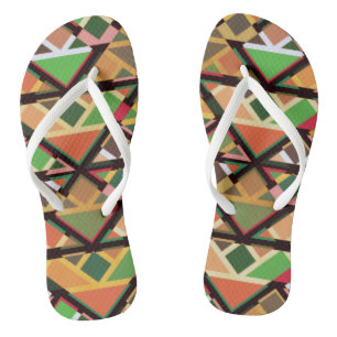 Graphic  flip flops
