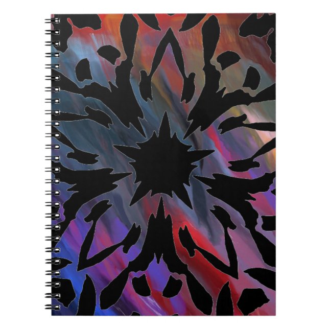Graphic Flower Notebook (Front)