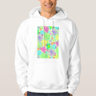 Graphic Flowers Hoodie