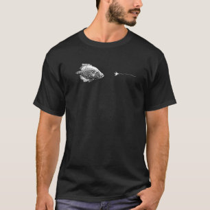 Graphic Fly Fishing Hook Line Fish Crappies 1 T-Shirt