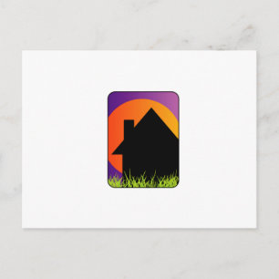 Graphic for home renovation or real estate postcard