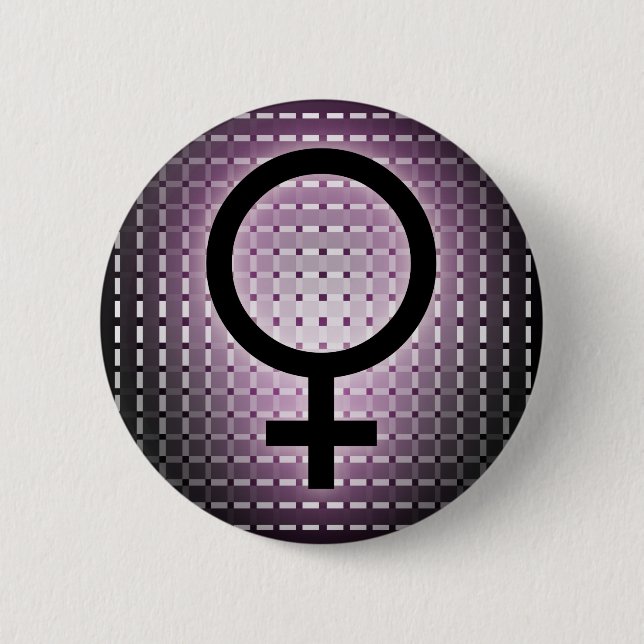 Graphic for Womens day 6 Cm Round Badge (Front)