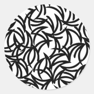 Graphic Geo 2011 Classic Round Sticker