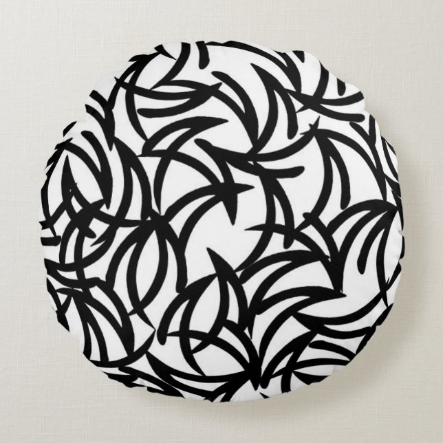 Graphic Geo 2011 Round Cushion (Front)