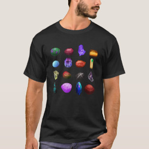 Graphic Geology Rocks Collector Mineral Gems Gag M T-Shirt