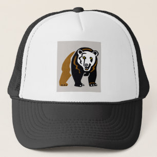 Graphic GRIZZLY Bear - Animal lover - Nature Trucker Hat