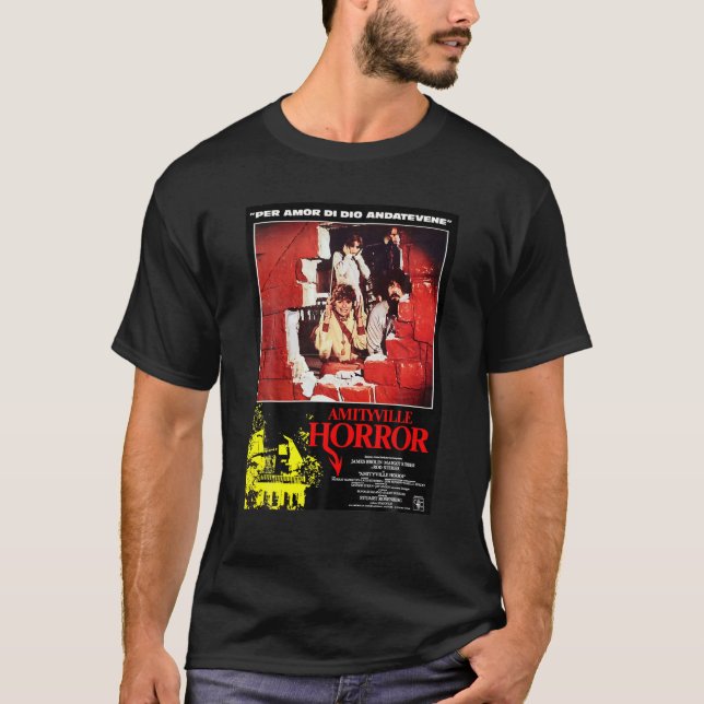Graphic Horror Movies Posters Design Amityvilles C T-Shirt (Front)