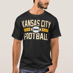 Graphic KC Goalline American Cool Sport Lovers F T-Shirt