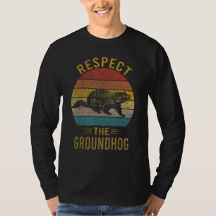 Graphic Love Animal Art Vintage Styles Respect The T-Shirt