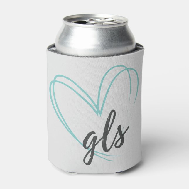 Graphic Love Shop Branded Merchandise GLS Heart Can Cooler (Can Front)