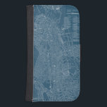 Graphic Map of Boston Samsung S4 Wallet Case<br><div class="desc">Maps & Blueprints</div>