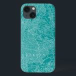 Graphic Map of New York iPhone 13 Case<br><div class="desc">Home Décor</div>