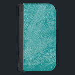Graphic Map of New York Samsung S4 Wallet Case<br><div class="desc">Home Décor</div>
