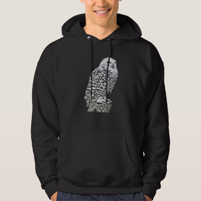 Graphic Novel Owl Hoodie (Front)