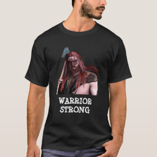 Graphic Novelty Gamer WARRIOR STRONG T-Shirt