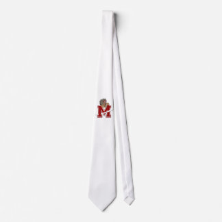 graphic of native red indian on tie